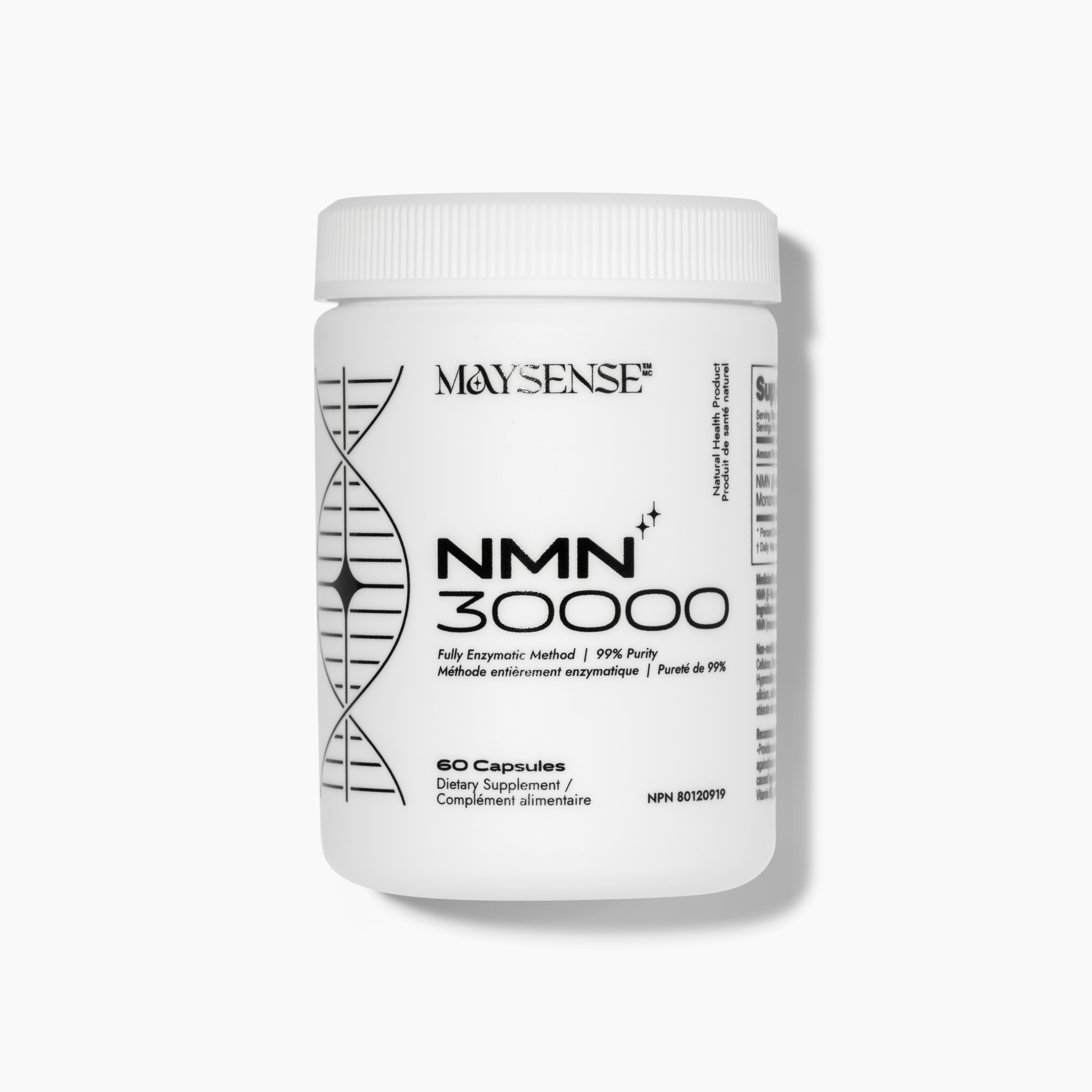 maysense nmn 30000 energy boosting and cellular supporting