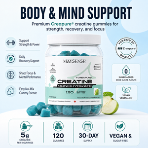 Creapure® 肌酸單水合物軟糖 | 純素及無糖