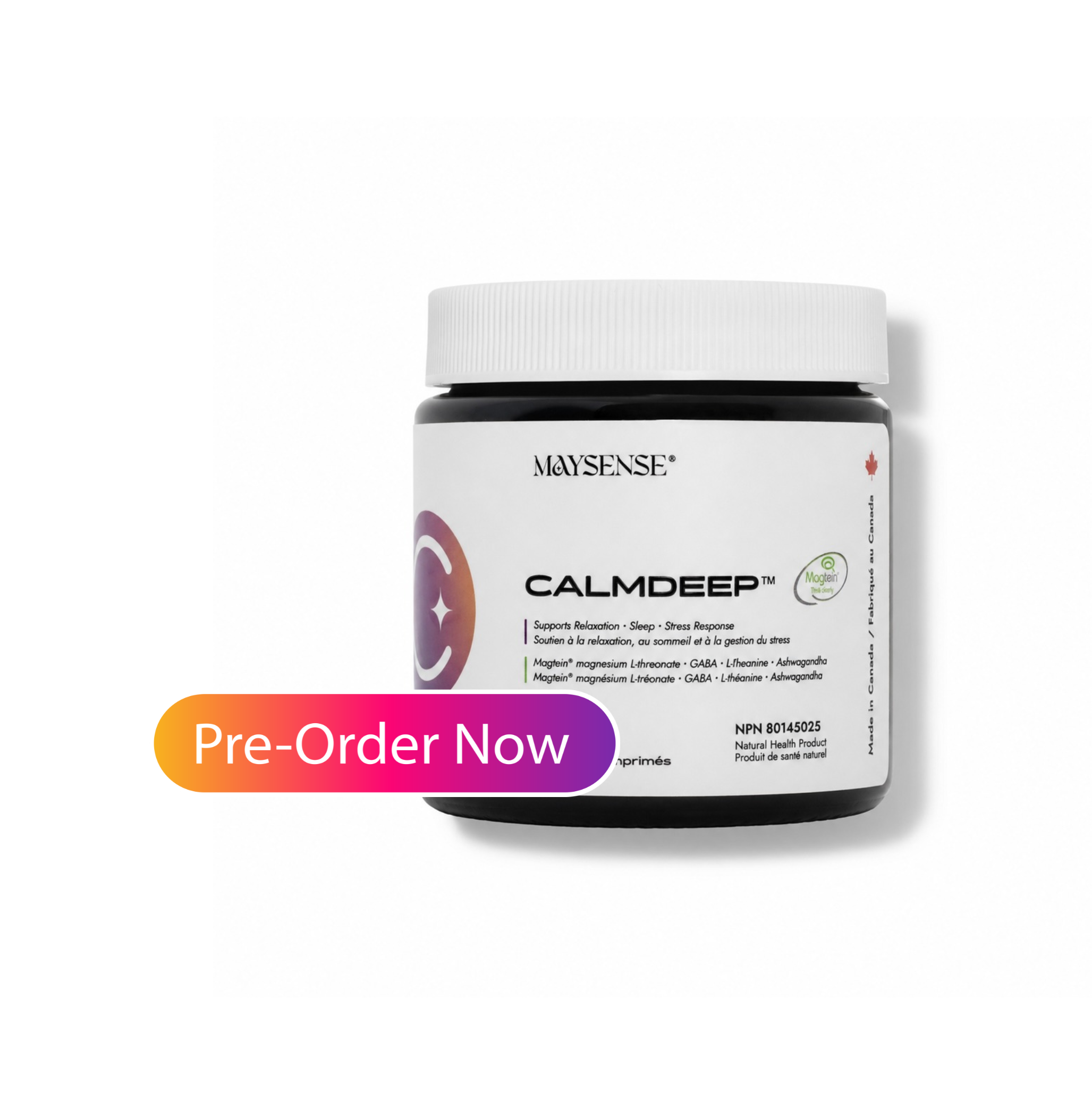 Pre-order - CalmDeep Magtein® Magnesium | Advanced Brain & Sleep Support