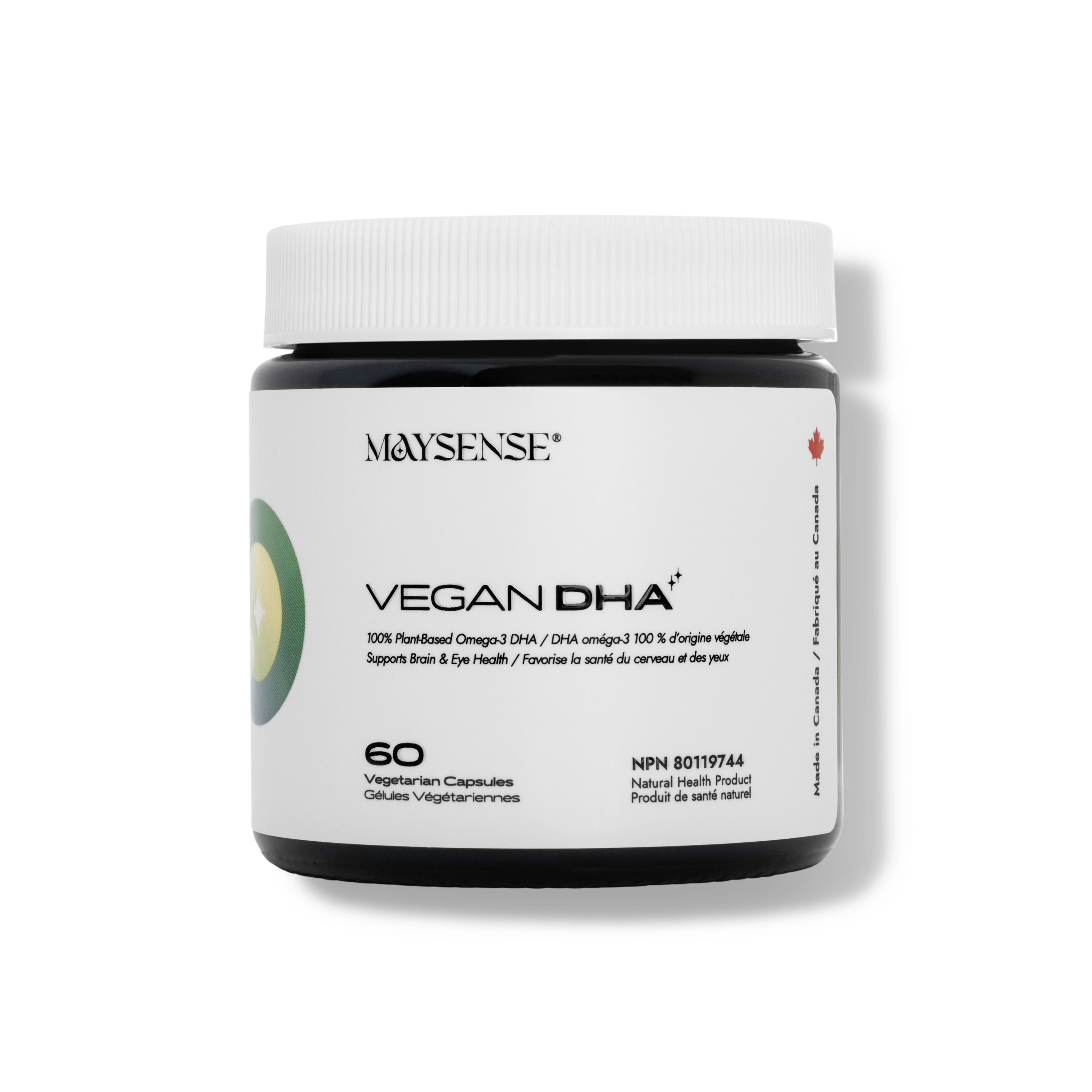 NEW VERSION - VEGAN DHA Omega-3 Supplements - 100% vegan and cruelty-free